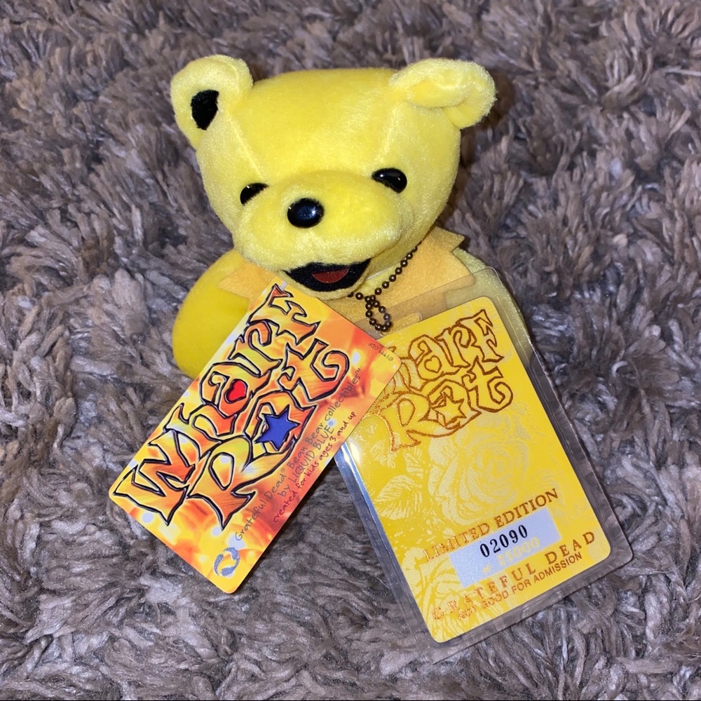 Vintage Grateful Dead 7” Plush Bear